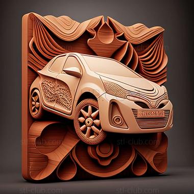 3D мадэль Toyota Belta (STL)